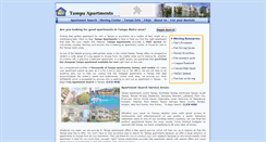 Desktop Screenshot of apartments-tampa.us